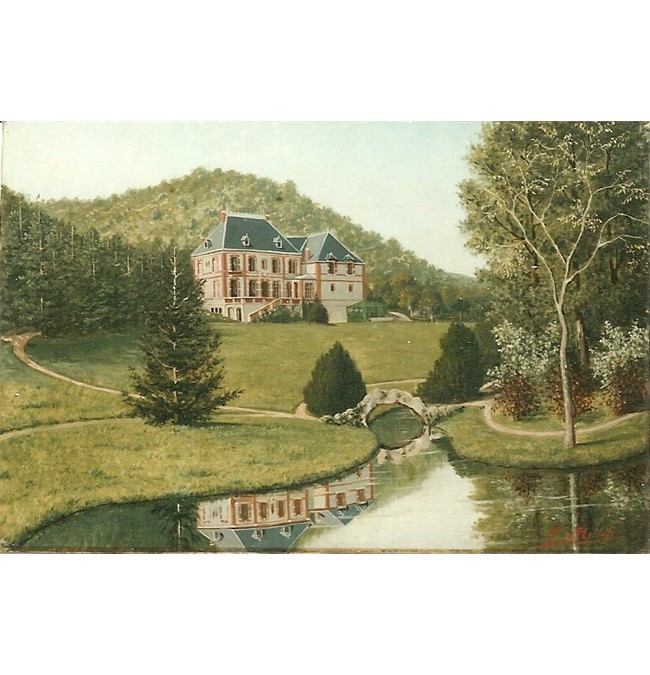 Chateau Blandin- painting 