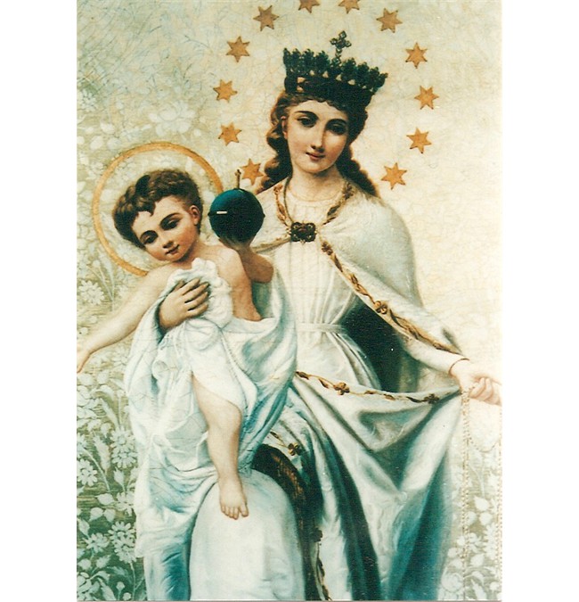 Mary, Queen of the Universe 1890 painting 